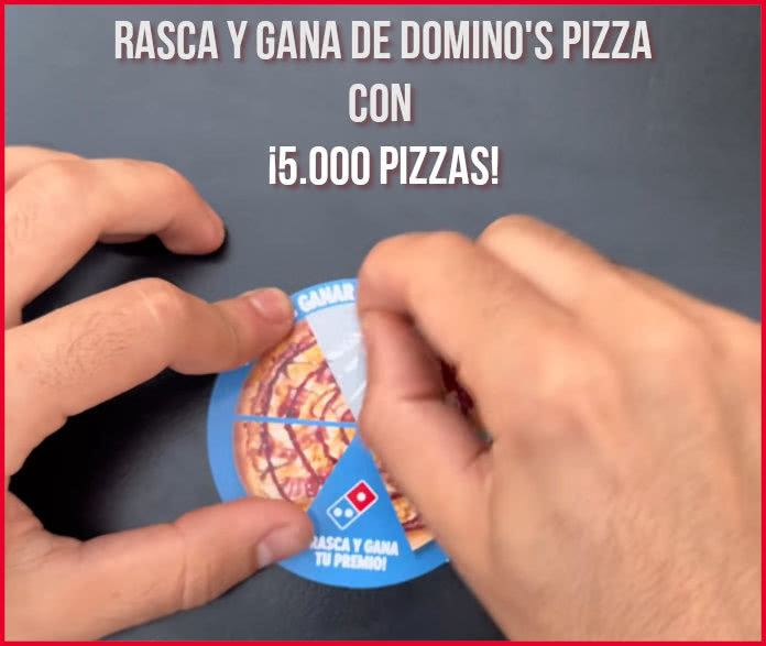 Sorteo Por Compra Dominos Pizza 5000 Pizzas