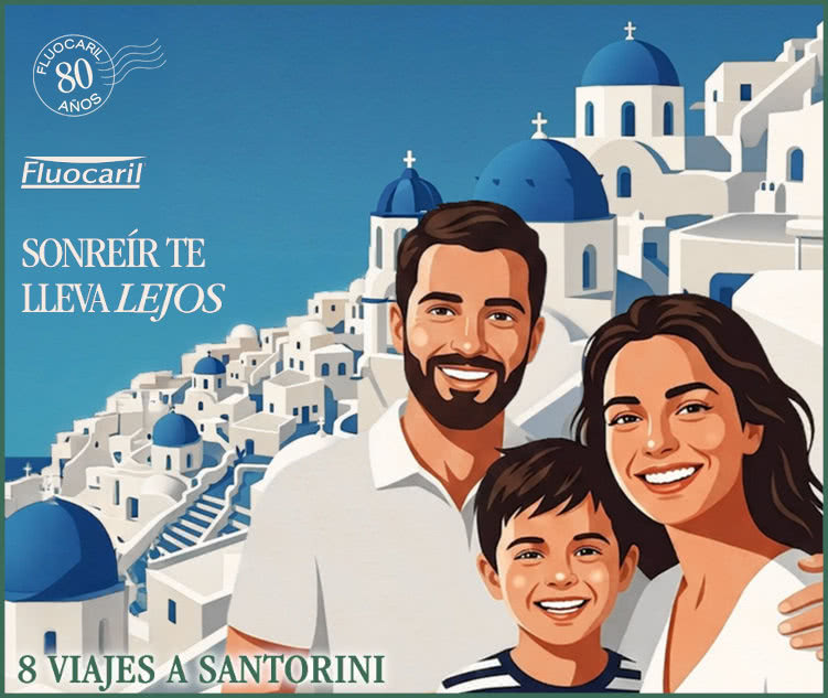 Sorteo Por Compra Fluocaril 8 Viajes Santorini