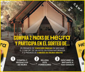 Sorteo Por Compra Heura food We Camp 30 Premios