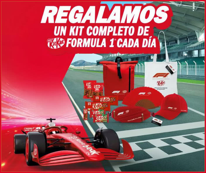 Sorteo Por Compra Kitkat Kits Formula1