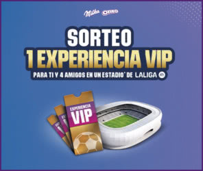 Sorteo Por Compra Milka Oreo Experiencias VIP LaLiga