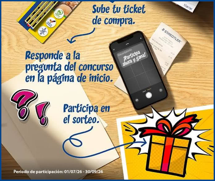 Sorteo Por Compra Staedtler 17 Premios Vuelta Cole