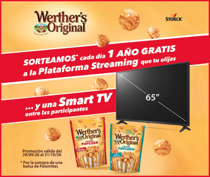 Sorteo por Compra Werthers Original Suscripciones Tv