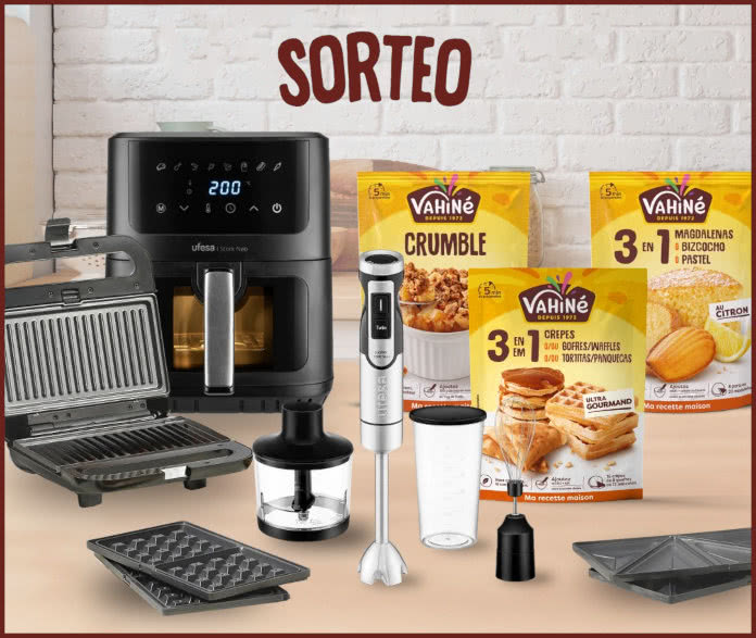 Sorteo Vahine Ufesa 3 Lotes
