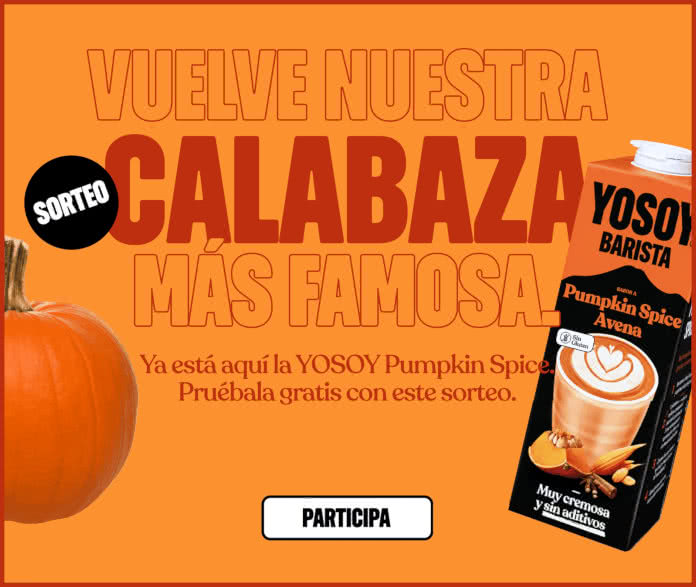 Sorteo Yosoy 6 Litros Pumpkin Spice Avena