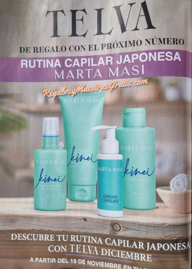Avance Regalos Revistas Diciembre 2026 Telva
