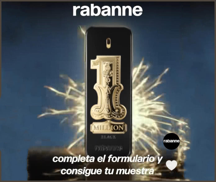 Muestras Gratis Paco Rabanne 1 Million Black Anuncio Tiktok