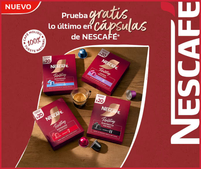 Prueba Gratis Nescafé Cápsulas Roastery