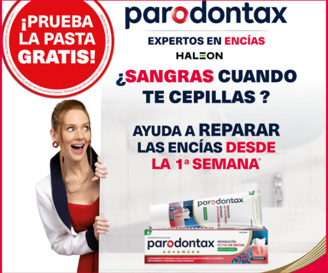 Prueba Gratis Parodontax Repara Encias