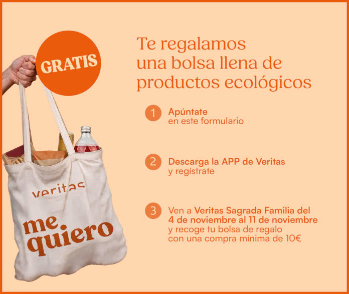 Regalo por Compra Veritas Bolsa Ecológica