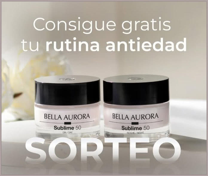 Sorteo Bella Aurora 5 Packs