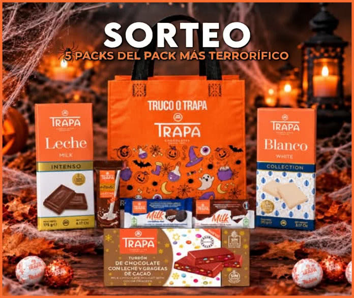 Sorteo Chocolates Trapa 5 Packs Halloween