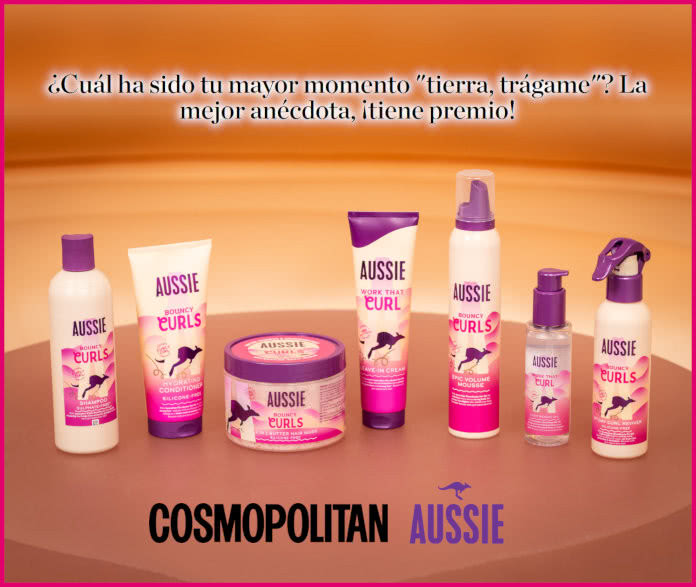 Sorteo Cosmopolitan Aussie 3 Lotes 7 Productos Rizos