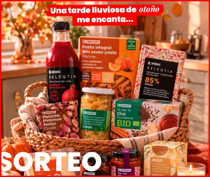 Sorteo Eroski 100 Euros Lote Otoño