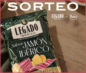 Sorteo Legado Ibérico Rubio 5 Packs Premium