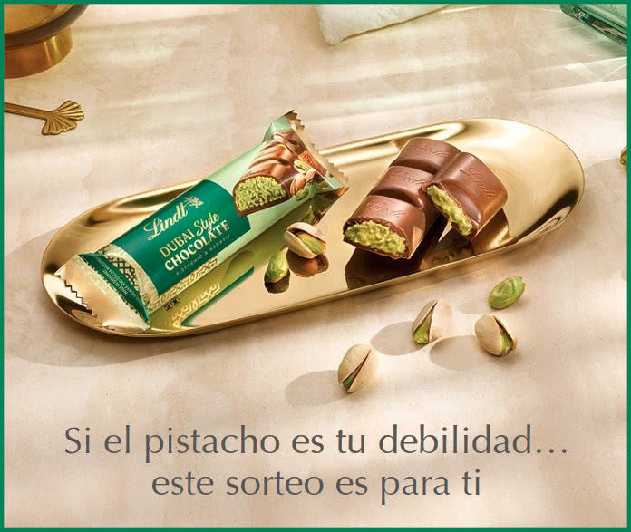 Sorteo Lindt Chocolate Pistacho 2