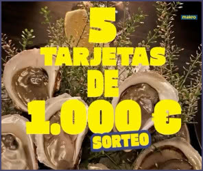 Sorteo Makro 5 Tarjetas 1000 Euros
