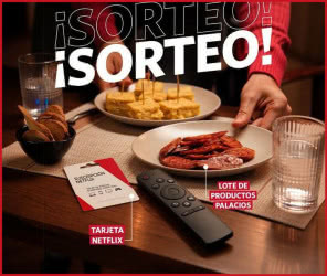 Sorteo Palacios Tarjetas Netflix Lotes Tapero