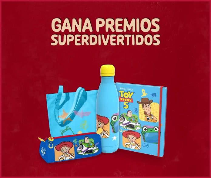 Sorteo por Compra Babybel Palitos la Vaca Que Rie Toy Story