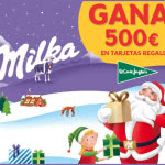 Sorteo por Compra el Corte Inglés Milka 500 Euros