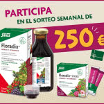Sorteo por Compra Floradix 250 Euros Semanales