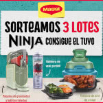 Sorteo por Compra Maggi 3 Lotes Ninja