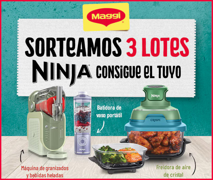 Sorteo por Compra Maggi 3 Lotes Ninja