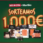 Sorteo por Compra Martiko 1000 Euros Semanales