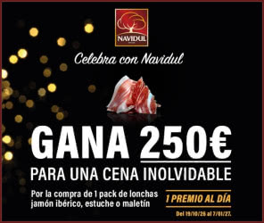 Sorteo por Compra Navidul 81 Premios 250 Euros