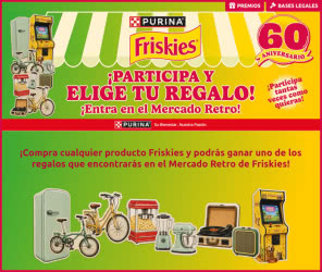 Sorteo por Compra Purina Mercado Retro