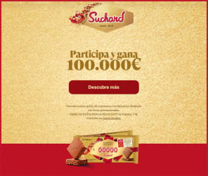 Sorteo por Compra Suchard 150000 Euros