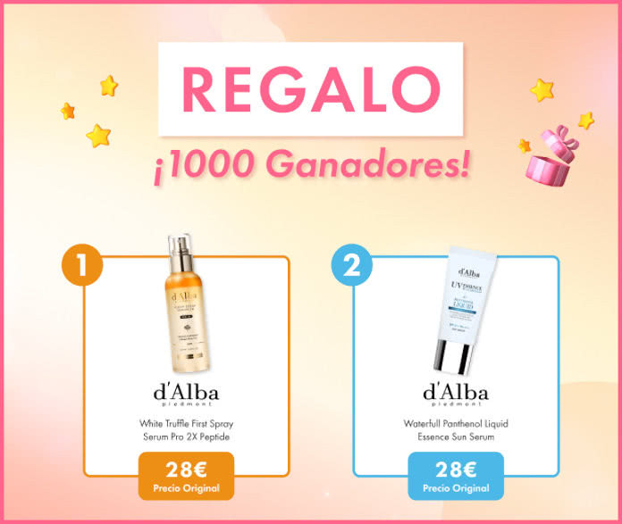 Sorteo Stylevana 1000 Premios D Alba