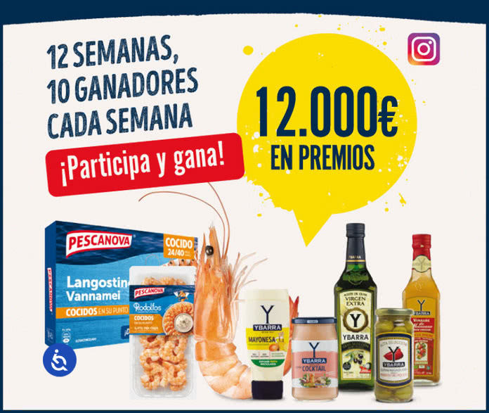 Sorteo Ybarra Rodolfo 12000 Euros